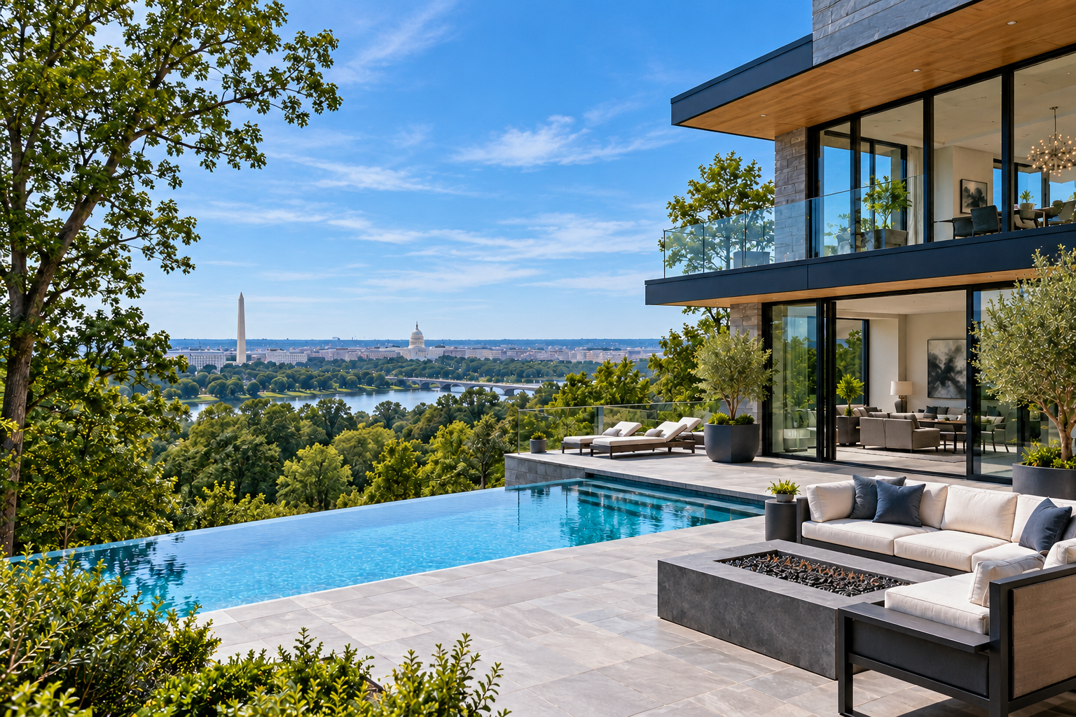 The same illustrative property in daylight